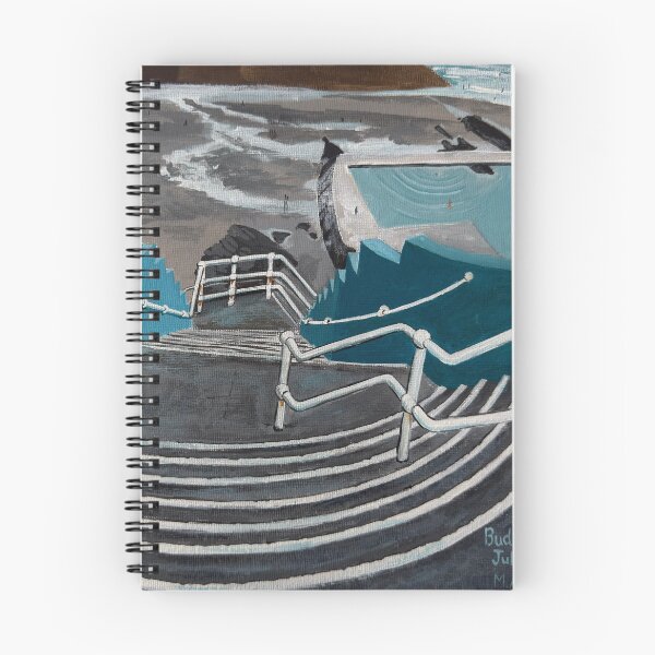 Item preview, 'Bude: steps to the sea pool', by Mary Alice Green designed and sold by maryalicegreen.
