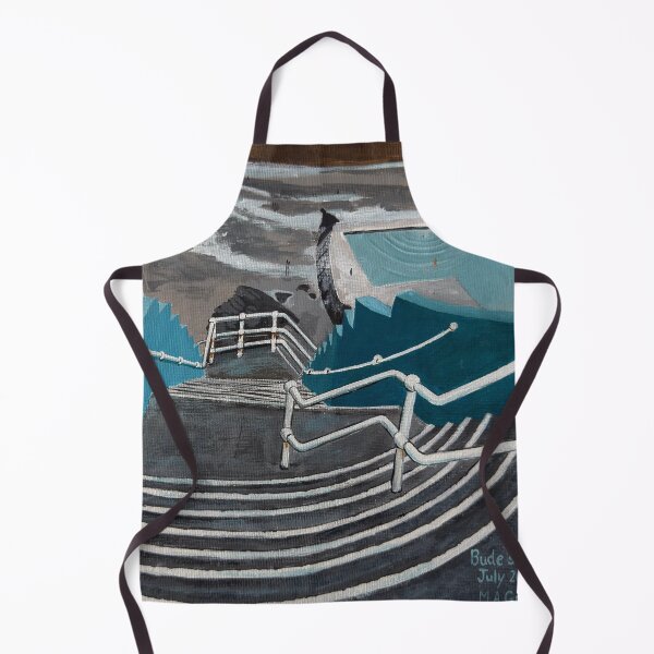 Item preview, 'Bude: steps to the sea pool', by Mary Alice Green designed and sold by maryalicegreen.