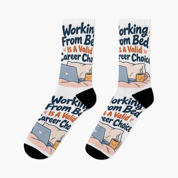Item preview, Working From Bed Is A Valid Career Choice designed and sold by NovaToons.