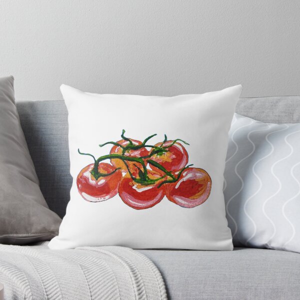 Item preview, Hand painted tomatoes on the vine designed and sold by KateIvesArt.