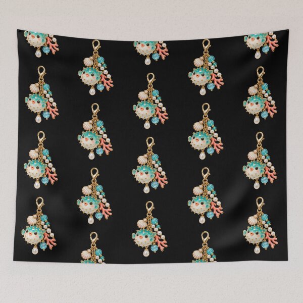 Item preview, Lucky Animal Bag Charm Collection – Cute Sea Creature Accessory Art designed and sold by Georain.