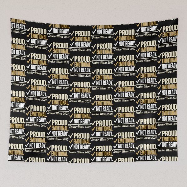 Item preview, Senior Mom 20Proud Emotional And Not Ready Class Of 2027 designed and sold by Pider-Vampire.