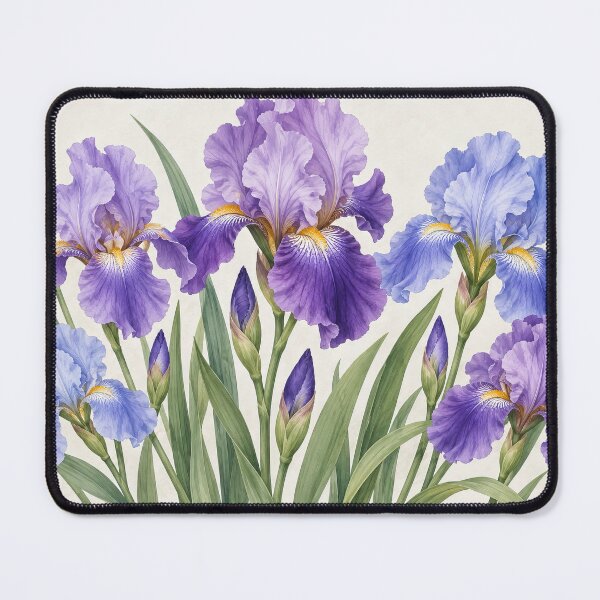Item preview, Irises Flourishes For Her designed and sold by scicilysimonee.