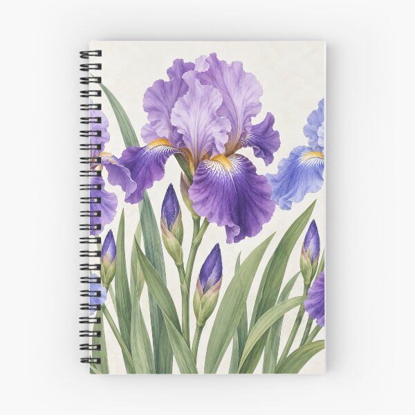 Item preview, Irises Flourishes For Her designed and sold by scicilysimonee.