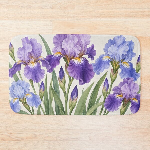 Item preview, Irises Flourishes For Her designed and sold by scicilysimonee.