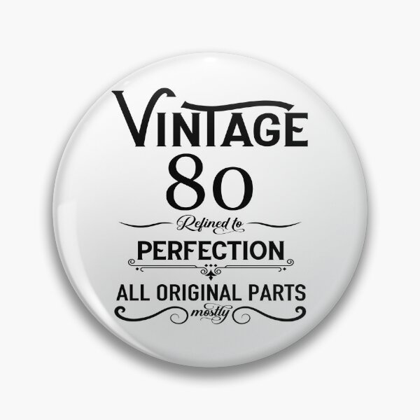 Item preview, Aged To Perfection - Vintage 80 years old - 80th Birthday Party Gift designed and sold by Alexaltay.
