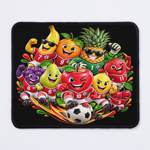 Item preview, Fruit Football Team – Fun Soccer Squad designed and sold by TroviTutto.