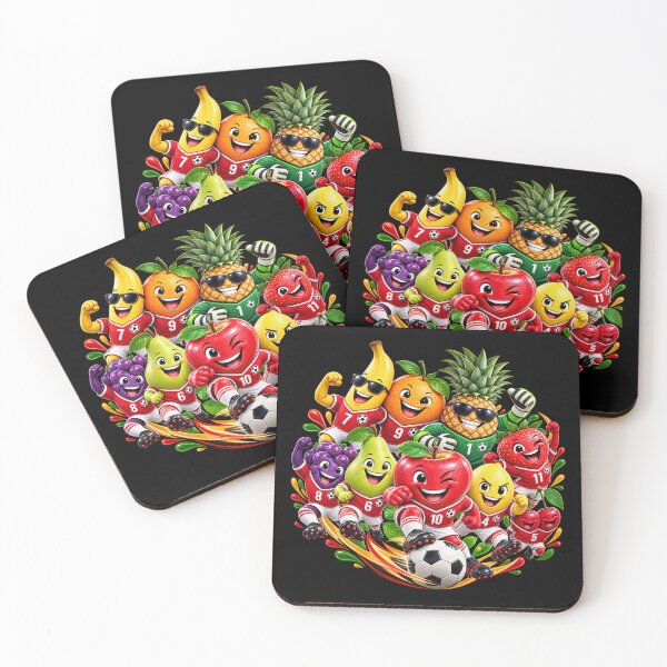 Item preview, Fruit Football Team – Fun Soccer Squad designed and sold by TroviTutto.