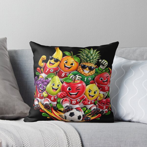 Item preview, Fruit Football Team – Fun Soccer Squad designed and sold by TroviTutto.