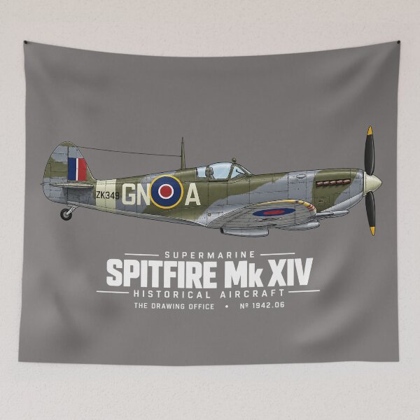 Item preview, Supermarine Spitfire Mk XIV designed and sold by The Drawing Office.