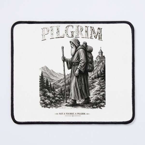 Item preview, Christian Pilgrim – Not a Tourist designed and sold by JanChryzostom.