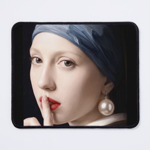 Item preview, The Girl with a pearl earring Vermeer designed and sold by CottonWords.