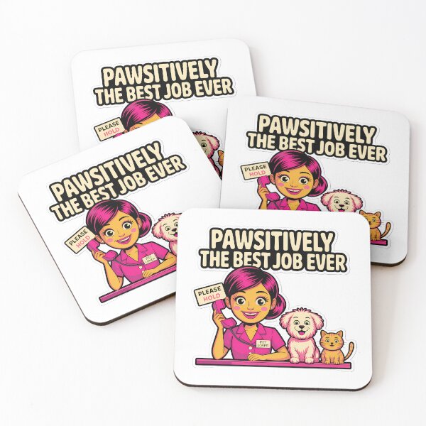 Item preview, Pawsitively Best Job Ever designed and sold by NiftyWrx.