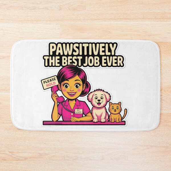 Item preview, Pawsitively Best Job Ever designed and sold by NiftyWrx.