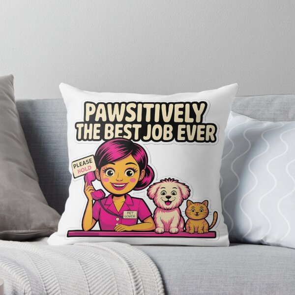 Item preview, Pawsitively Best Job Ever designed and sold by NiftyWrx.