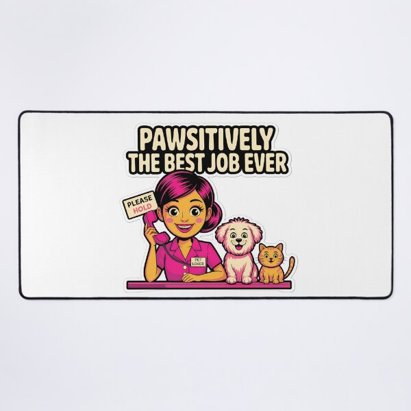 Item preview, Pawsitively Best Job Ever designed and sold by NiftyWrx.