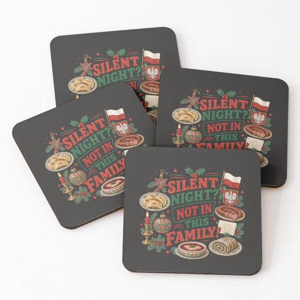 Item preview, Silent Night Not in This Polish Family designed and sold by SpEnMa-Holidays.