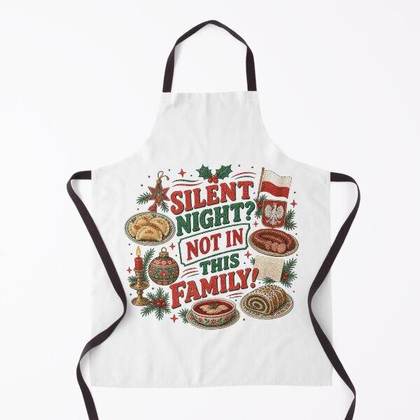 Item preview, Silent Night Not in This Polish Family designed and sold by SpEnMa-Holidays.