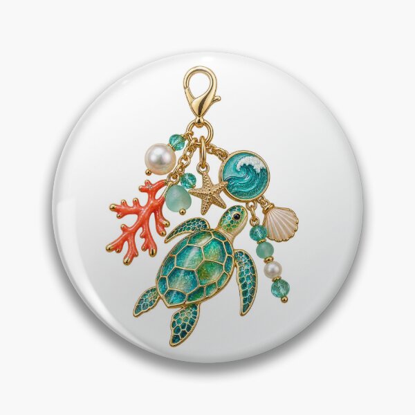 Item preview, Lucky Animal Bag Charm Collection – Cute Sea Creature Accessory Art designed and sold by Georain.