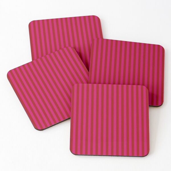 Item preview, Hot Pink and Red Stripes designed and sold by studio-ladybug.