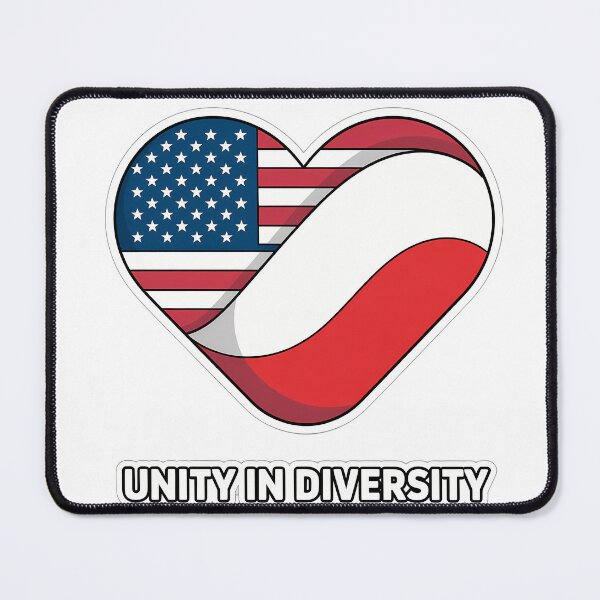 Item preview, Unity in Diversity Flags Heart designed and sold by NiftyWrx.