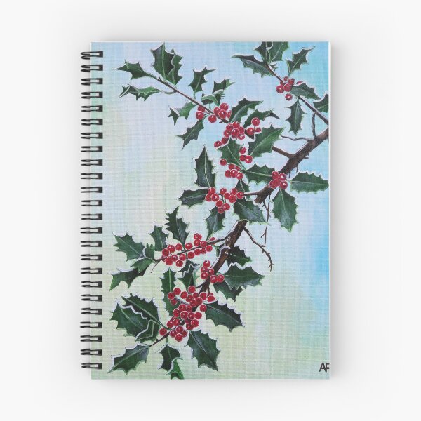 Item preview, Holly Branch in Winter's Snow designed and sold by Alfred Fox Art.