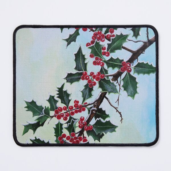 Item preview, Holly Branch in Winter's Snow designed and sold by Alfred Fox Art.