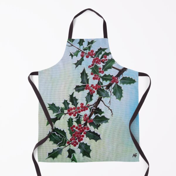 Item preview, Holly Branch in Winter's Snow designed and sold by Alfred Fox Art.