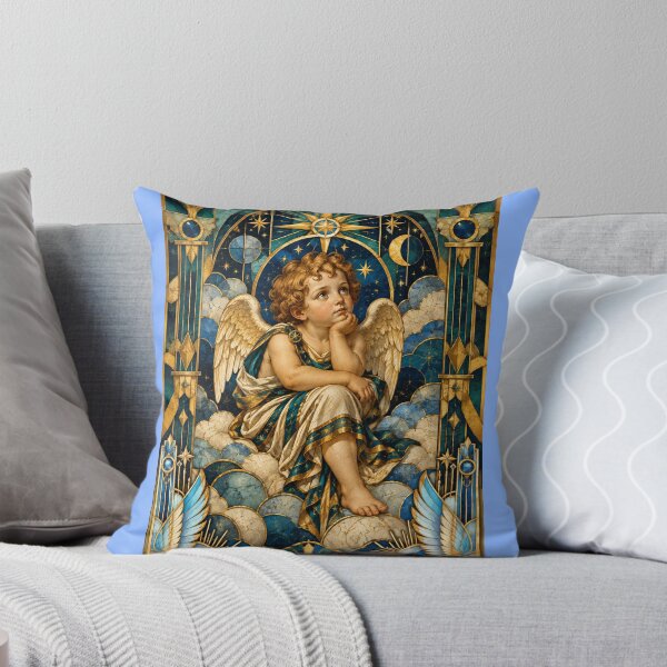 Item preview, Cherub angel thinking designed and sold by saranagliccuris.