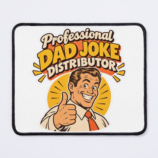 Item preview, Professional Dad Joke Distributor designed and sold by NovaToons.