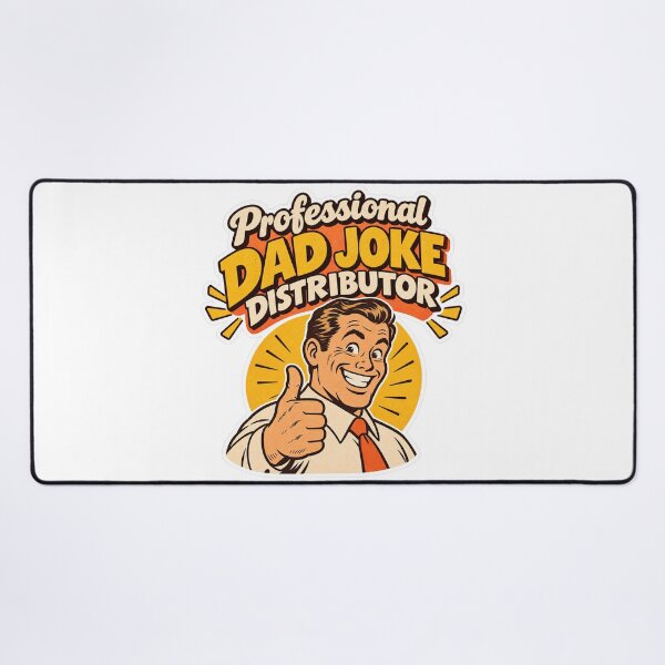 Item preview, Professional Dad Joke Distributor designed and sold by NovaToons.