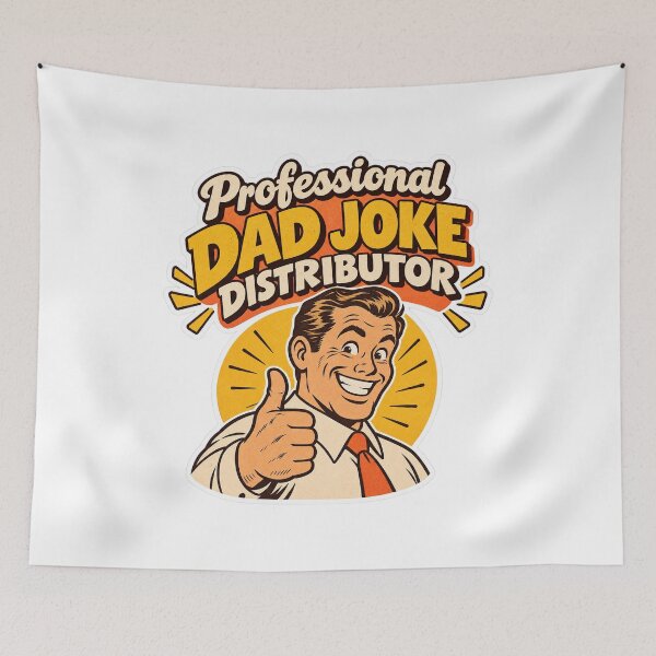 Item preview, Professional Dad Joke Distributor designed and sold by NovaToons.