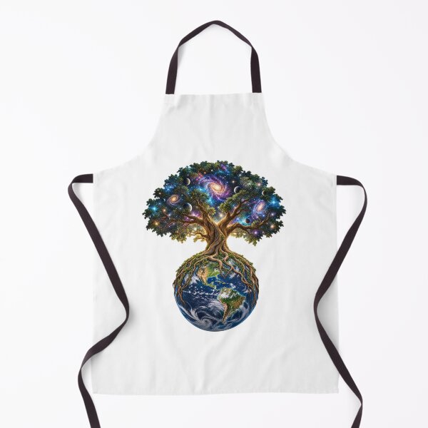 Item preview, Cosmic Tree Growing From Earth – Galaxy Tree Nature Space Design designed and sold by Prince Tripathi .
