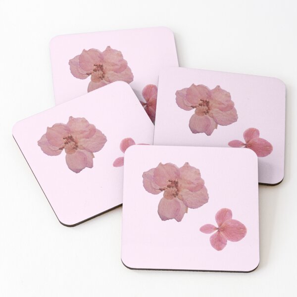 Artikelvorschau, Natural Dried Pink Pressed Flowers  entworfen und verkauft von Super Neon Pixels .