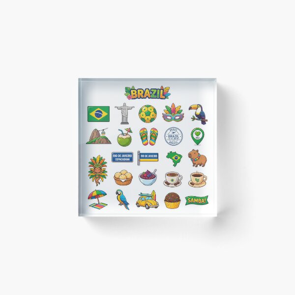 Item preview, a trip through Brazil designed and sold by SoraPetals.