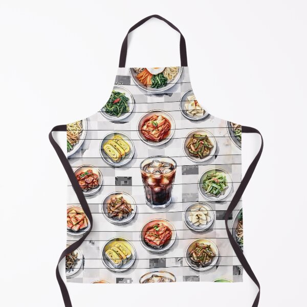 Item preview, Korean food and iced Americano designed and sold by Jasardpu.