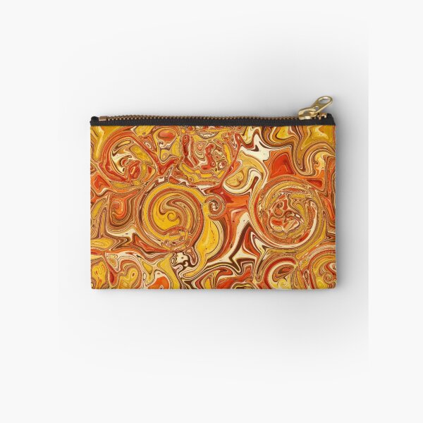 Item preview, Rust & Mustard Hydrangea Fractal Circles designed and sold by SXW Designs.