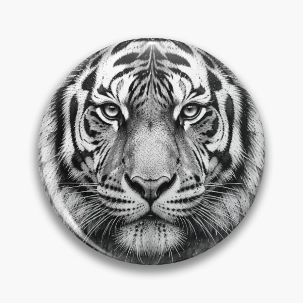 Item preview, Tiger Portrait Pencil Drawing designed and sold by IrinaVisual.