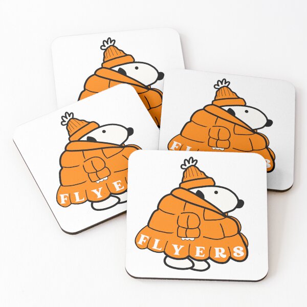 Item preview, Philadelphia Fluers Snoopy in a Puffer Jacket designed and sold by gardenstatestudio.