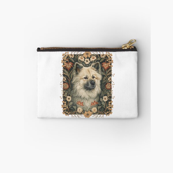 Item preview, Eurasier Dog Vintage Botanical Floral Portrait designed and sold by AntiqueImages.