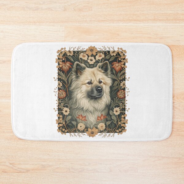Item preview, Eurasier Dog Vintage Botanical Floral Portrait designed and sold by AntiqueImages.