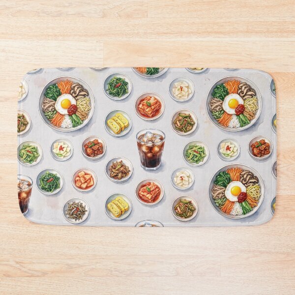 Item preview, Korean Food and Iced Americano clean version designed and sold by Jasardpu.