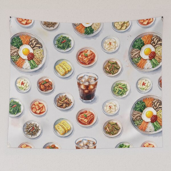 Item preview, Korean Food and Iced Americano clean version designed and sold by Jasardpu.