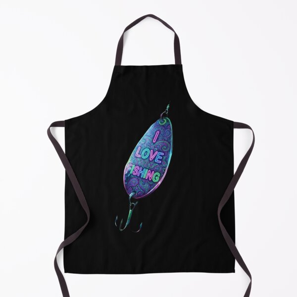 Item preview, Neon Fishing Lure - Glow In The Dark Fishing Art designed and sold by Stefanrajzer.