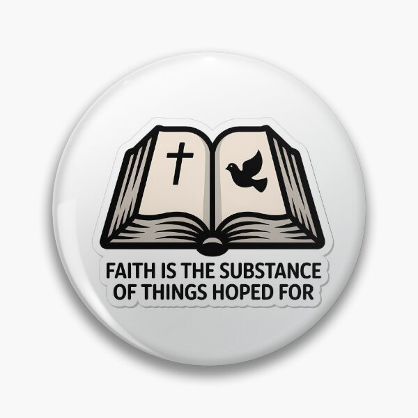 Item preview, Faith in Bold Minimalist Bible Verse designed and sold by NiftyWrx.
