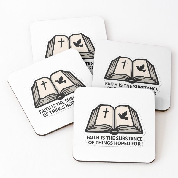 Item preview, Faith in Bold Minimalist Bible Verse designed and sold by NiftyWrx.