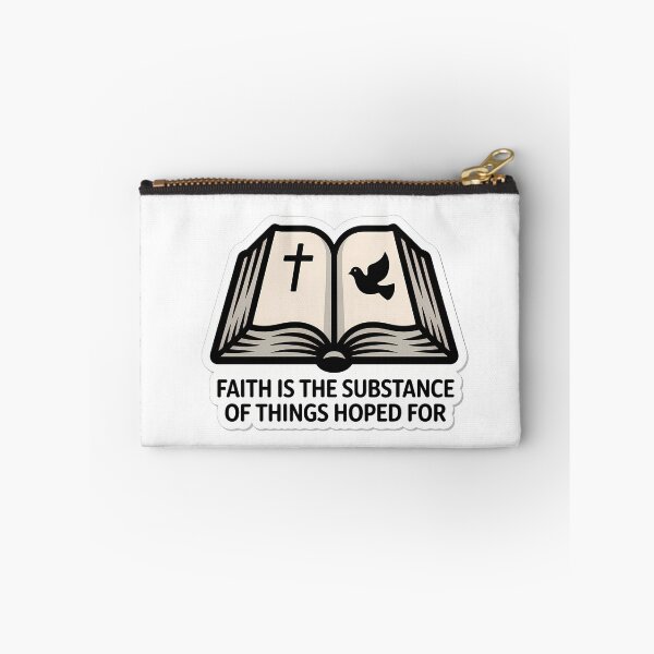Item preview, Faith in Bold Minimalist Bible Verse designed and sold by NiftyWrx.