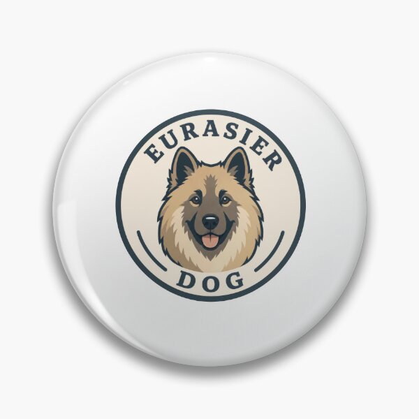 Item preview, Eurasier Dog Retro Breed Emblem designed and sold by AntiqueImages.