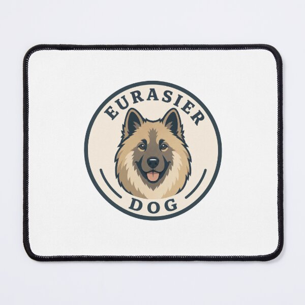 Item preview, Eurasier Dog Retro Breed Emblem designed and sold by AntiqueImages.