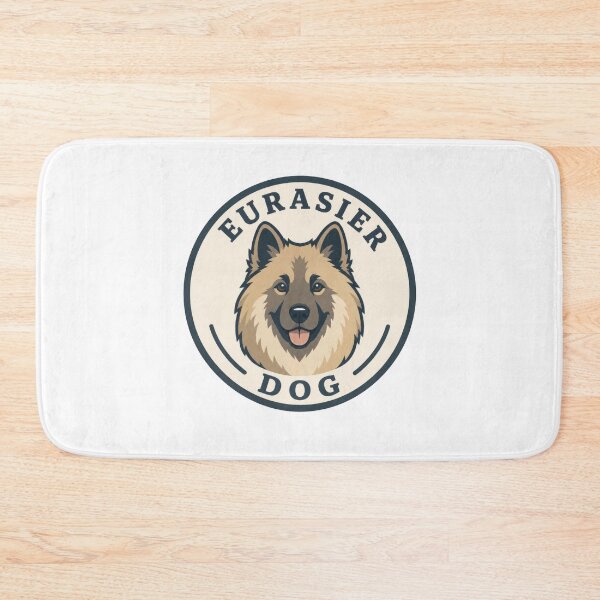 Item preview, Eurasier Dog Retro Breed Emblem designed and sold by AntiqueImages.
